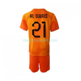 Maillot de Foot Arabie saoudite Mohammed Al-Owais 21 Extérieur Gardien Coupe du monde 2022 - Enfant